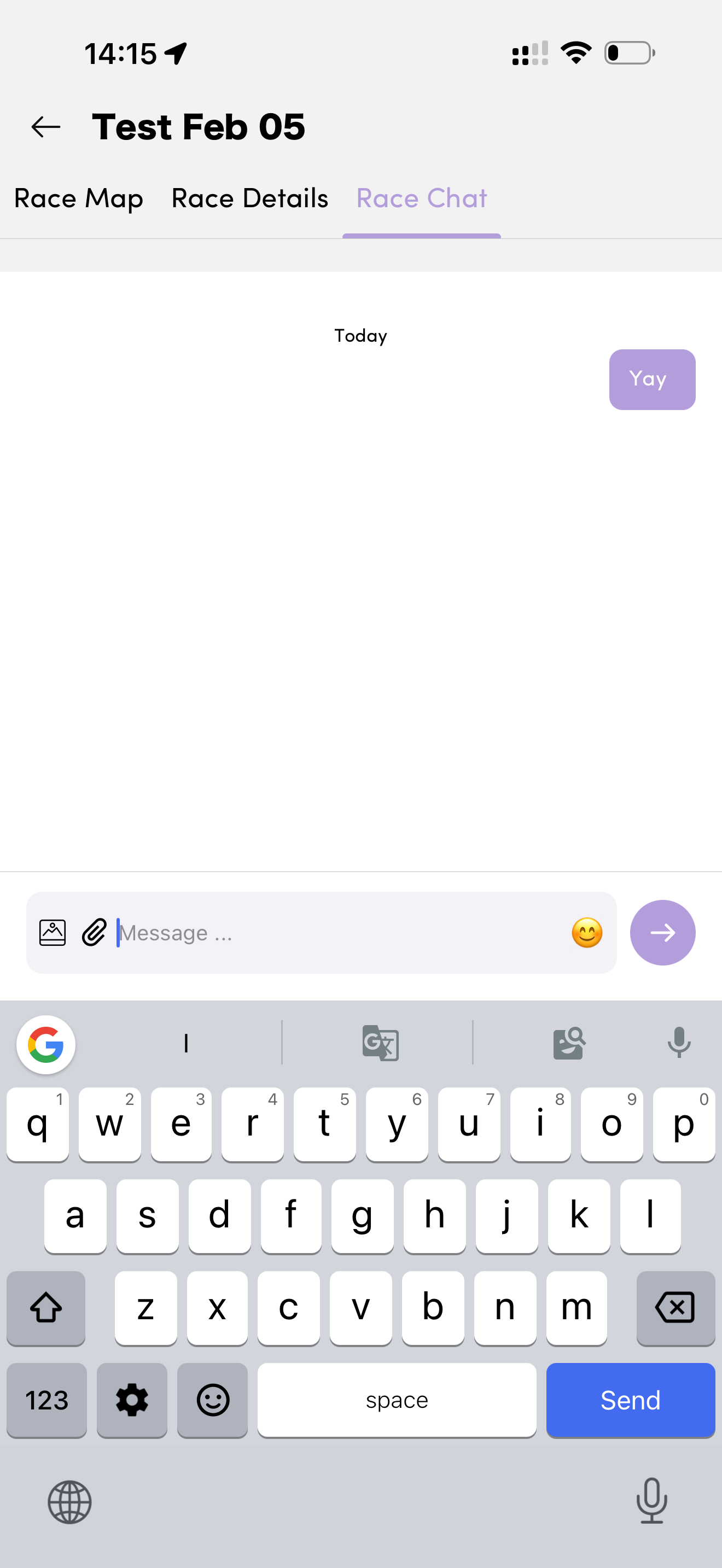 RaceTrak Screenshot 5