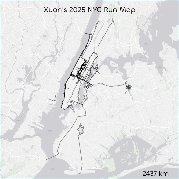 2025 Run Turn Map
