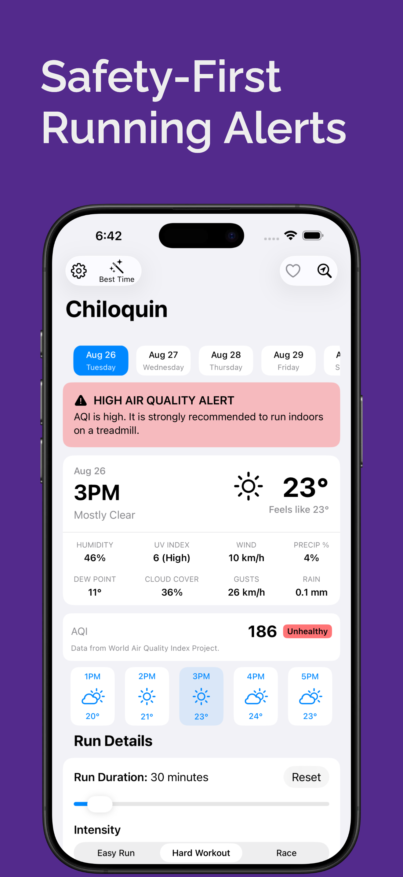 Fuel and Pace Calculator